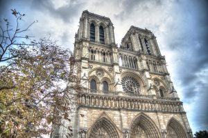 The Notre Dame de Paris Cathedral
